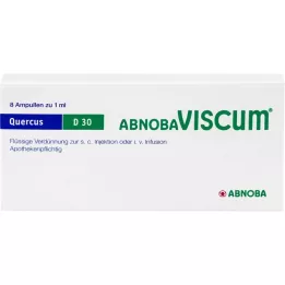 ABNOBAVISCUM Ampulky Quercus D 30, 8 ks