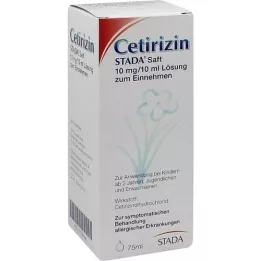 CETIRIZIN STADA Šťava 10 mg/10 ml, 75 ml