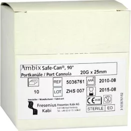 AMBIX Safe-Can Portpunkt.Kan.20 Gx25 mm zakrivený, 10 ks