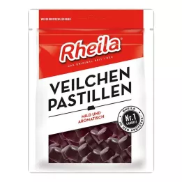 RHEILA Fialové pastilky s cukrom, 90 g