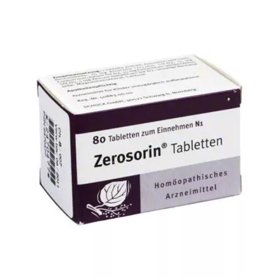 ZEROSORIN Tablety, 80 ks