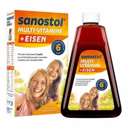 SANOSTOL plus železná šťava, 230 ml