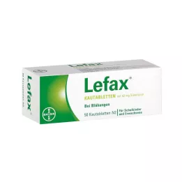 LEFAX Žuvacie tablety, 50 ks