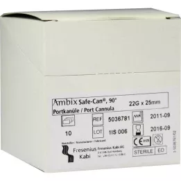 AMBIX Safe-Can Portpunkt.Kan.22 Gx25 mm zakrivený, 10 ks