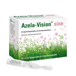 AZELA-Vision sine 0,5 mg/ml jednodávkové očné kvapky, 20X0,3 ml