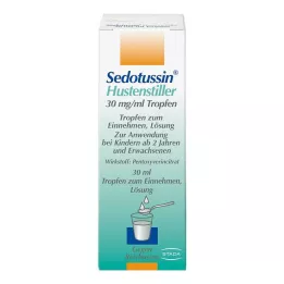 SEDOTUSSIN Kvapky tlmiace kašeľ, 30 ml