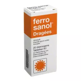 FERRO SANOL obalené tablety, 20 ks