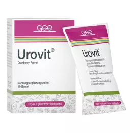 GSE Urovit Brusnicový prášok, 10X3 g