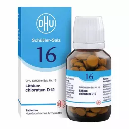 BIOCHEMIE DHU 16 Lithium chloratum D 12 tabliet, 200 ks