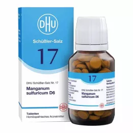 BIOCHEMIE DHU 17 Manganum sulfuricum D 6 tabliet, 200 ks