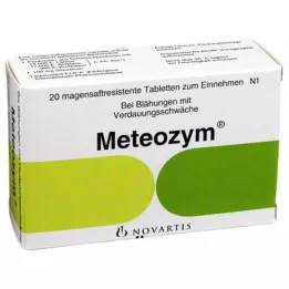 METEOZYM Filmom obalené tablety, 20 ks