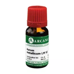AURUM METALLICUM LM 6 riedenie, 10 ml