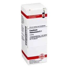 CAUSTICUM HAHNEMANNI Materská tinktúra D 1, 20 ml