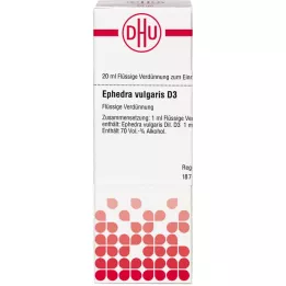EPHEDRA VULGARIS D3 riedenie, 20 ml