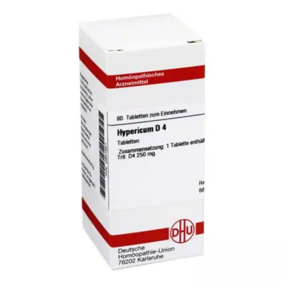 HYPERICUM D 4 tablety, 80 ks HYPERICUM D 4 tablety, 80 ks