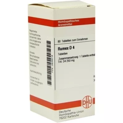RUMEX D 4 tablety, 80 ks RUMEX D 4 tablety, 80 ks