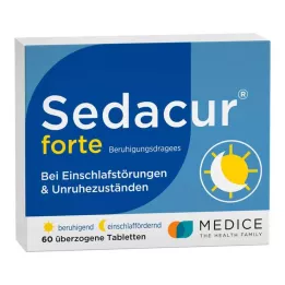 SEDACUR upokojujúce tablety forte, 60 ks
