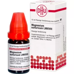 MAGNESIUM SULFURICUM LM XVIII Riedenie, 10 ml