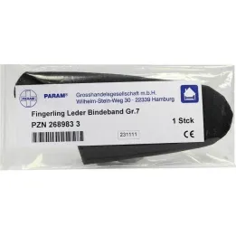 Fingerling koža veľkosť 7 s košom, 1 kus