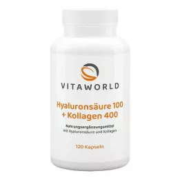 HYALURONSÄURE 100+Kolagén 400 kapsúl, 120 kusov