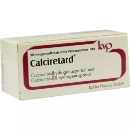CALCIRETARD gastrorezistentné dražé, 50 kusov