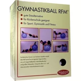 GYMNASTIKBALL Rehaforum 55 cm oranžová metalíza, 1 kus