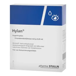 HYLAN 0,65 ml očné kvapky, 10 ks