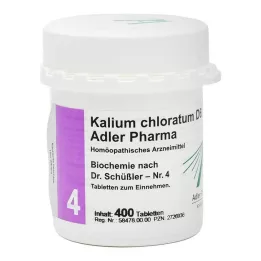 BIOCHEMIE Adler 4 Kalium chloratum D 6 tabliet, 400 ks