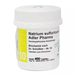 BIOCHEMIE Adler 10 Natrum sulfuricum D 6 tabliet, 400 ks