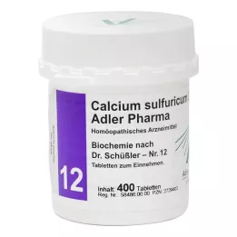 BIOCHEMIE Adler 12 Calcium sulfuricum D 6 tabliet, 400 ks