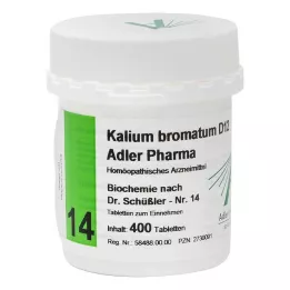 BIOCHEMIE Adler 14 Kalium bromatum D 12 tabliet, 400 ks