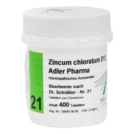 BIOCHEMIE Adler 21 Zincum chloratum D 12 tabliet, 400 ks