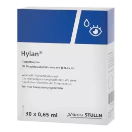 HYLAN 0,65 ml očné kvapky, 30 ks
