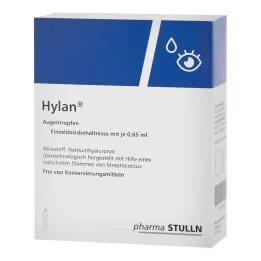 HYLAN 0,65 ml očné kvapky, 60 ks