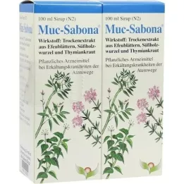 MUC SABONA Sirup, 2 x 100 ml