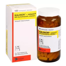 KALINOR retard P 600 mg tvrdé kapsuly, 100 ks