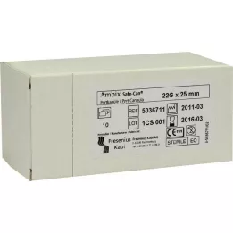 AMBIX Safe-Can Portpunkt.Kan.22 Gx25 mm rovný, 10 ks