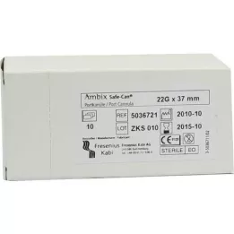 AMBIX Safe-Can port point.Can.22 Gx37 mm rovný, 10 kusov