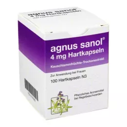 AGNUS SANOL Tvrdé kapsuly, 100 ks