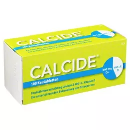 CALCIDE Žuvacie tablety, 100 ks