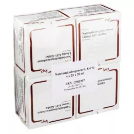 NATRIUMHYDROGENCARBONAT-Roztok 8,4 % Köhler, 100 x 20 ml