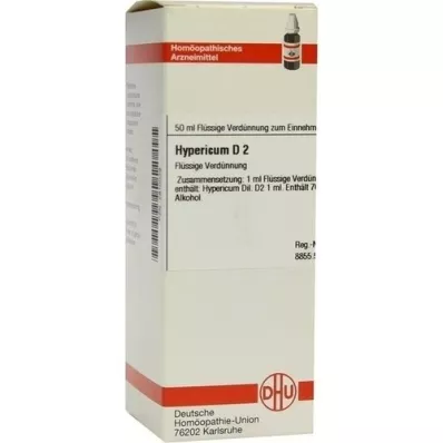 HYPERICUM D2 riedenie, 50 ml