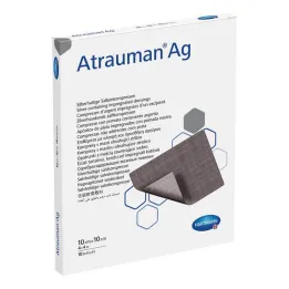 Atrauman Ag sterilné kompresy 10x10 cm, 10 kusov