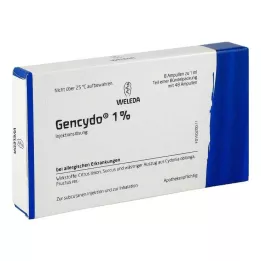 GENCYDO 1% injekčný roztok, 48X1 ml