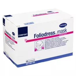 FOLIODRESS maska Comfort perfect zelená OP-Masky, 50 ks