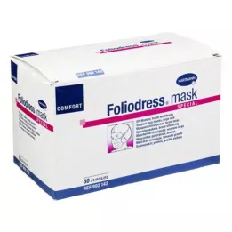 FOLIODRESS maska Comfort špeciál OP-maska zelená, 50 ks