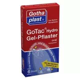 GOTAC Fólia na rany s gélovou podložkou, 6 ks