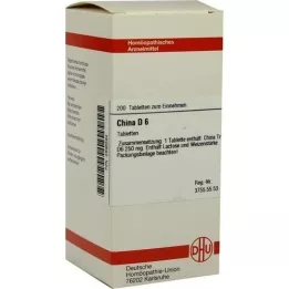 CHINA D 6 tabliet, 200 ks