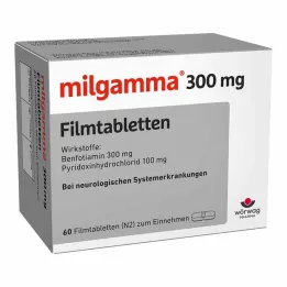 MILGAMMA 300 mg filmom obalené tablety, 60 ks