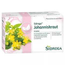 SIDROGA Filtračné vrecká na ľubovníkový čaj, 20X1,75 g